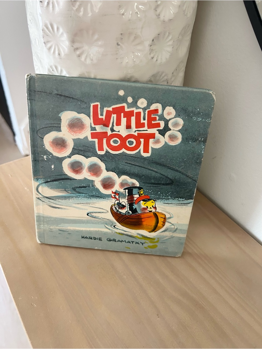 Vintage 1939 Little Toot Hardcover Book Hardie Gramatky Weekly Reader Edition